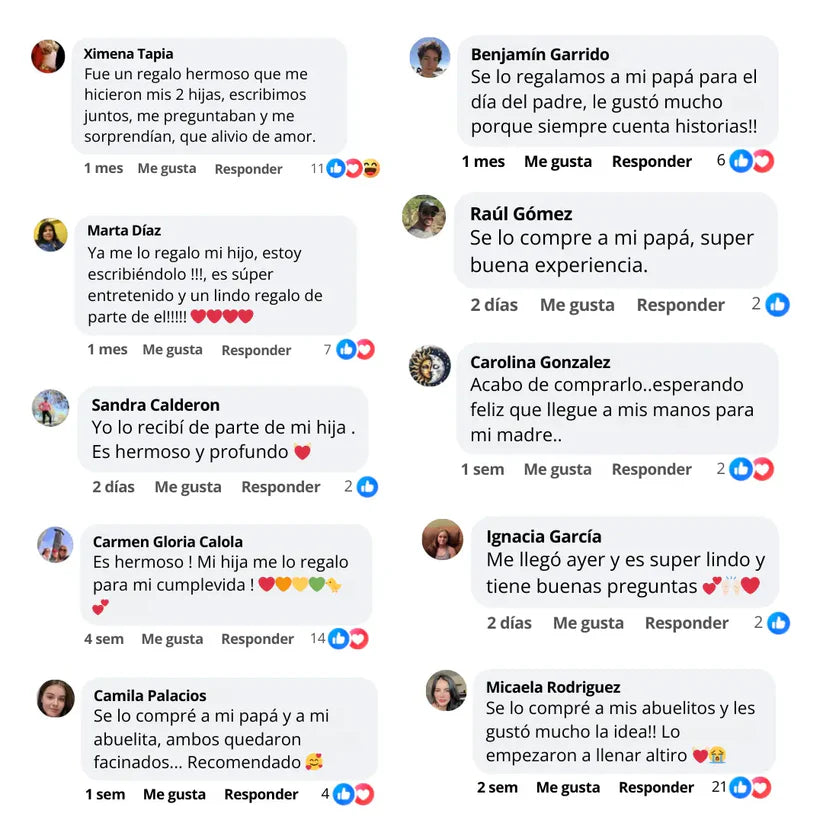 MiMemoria® Edición Legado | Mamá y Papá: Quiero Conocer Tu Historia – Libro Tapa Dura Premium