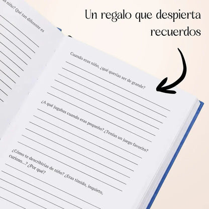 MiMemoria® Edición Legado | Mamá y Papá: Quiero Conocer Tu Historia – Libro Tapa Dura Premium