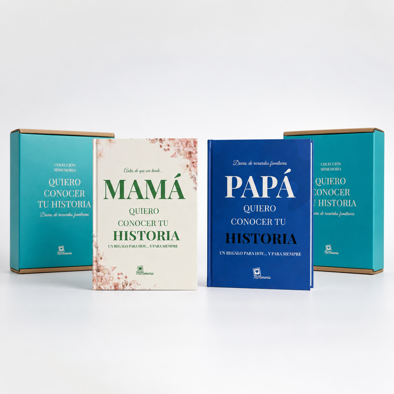 MiMemoria® Edición Legado | Quiero Conocer Tu Historia – Libro Tapa Dura Premium