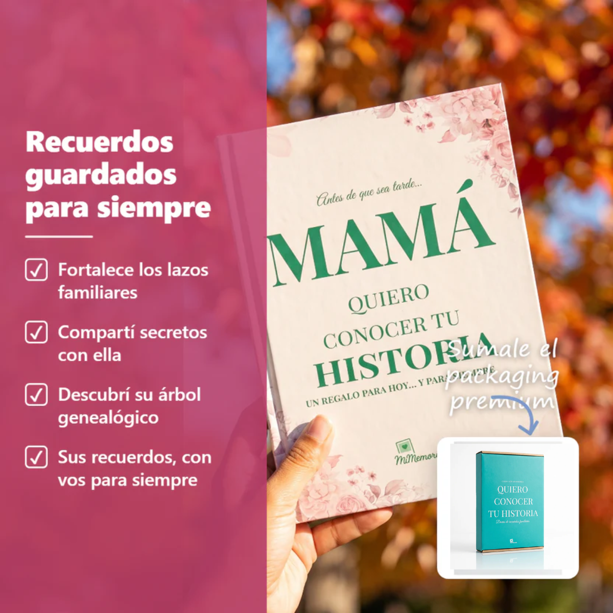 Libro Quiero Conocer tu Historia | MiMemoria®