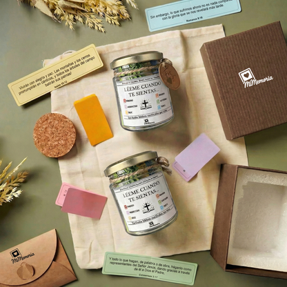 MiMemoria®  — Frasco con 96 Versículos Bíblicos