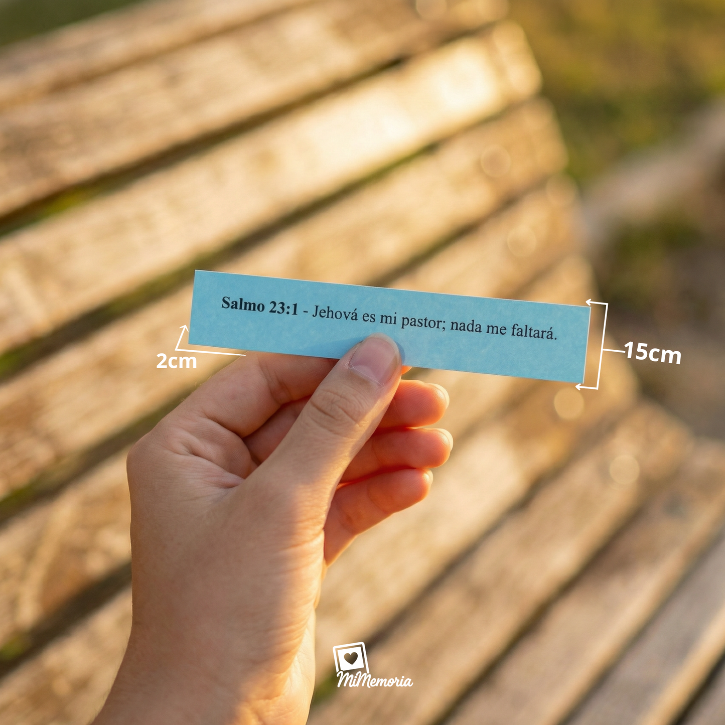 MiMemoria®  — Frasco con 96 Versículos Bíblicos