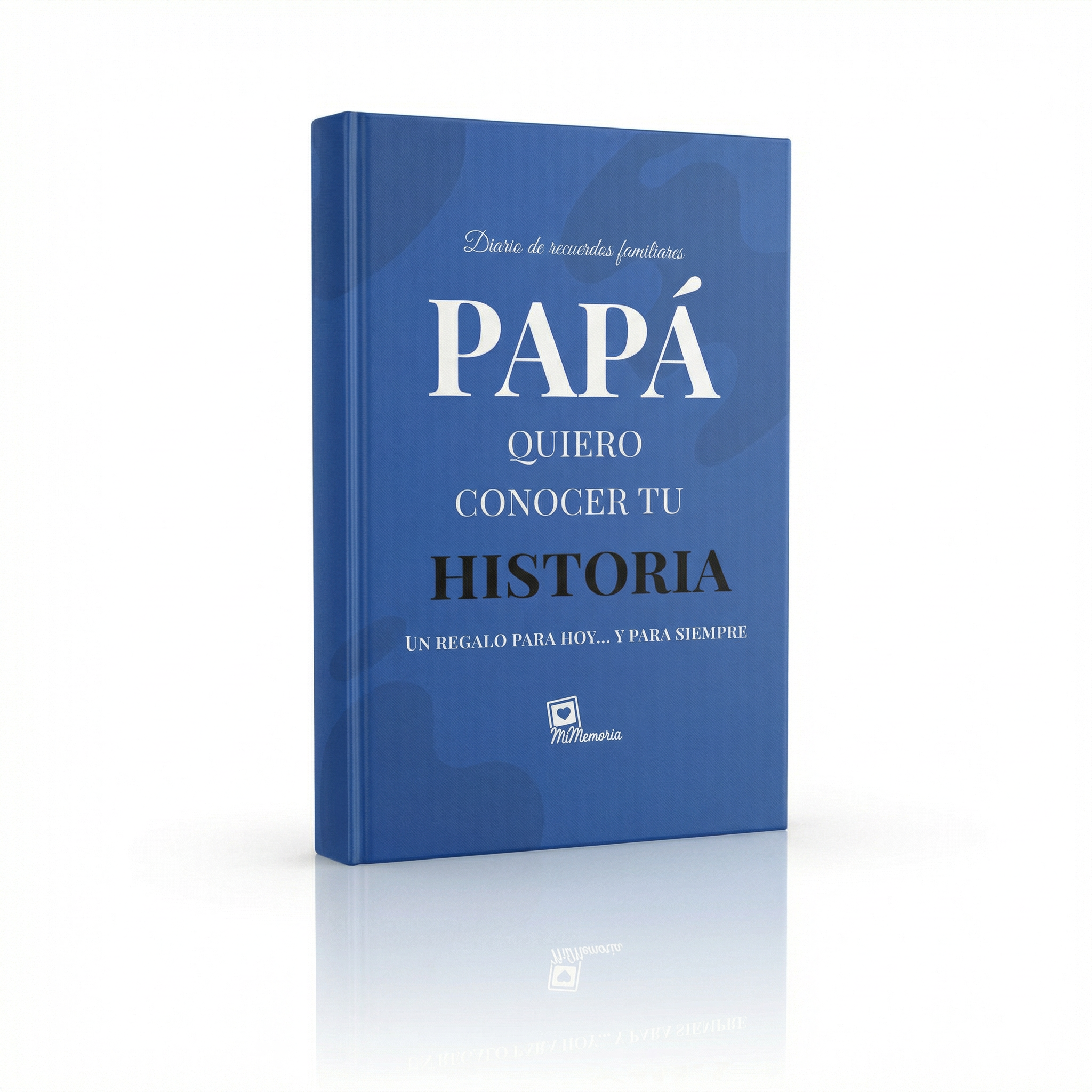 Libro para Papá: Quiero Conocer tu Historia | Diario de Recuerdos MiMemoria®