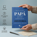 MiMemoria® Edición Legado | Mamá y Papá: Quiero Conocer Tu Historia – Libro Tapa Dura Premium