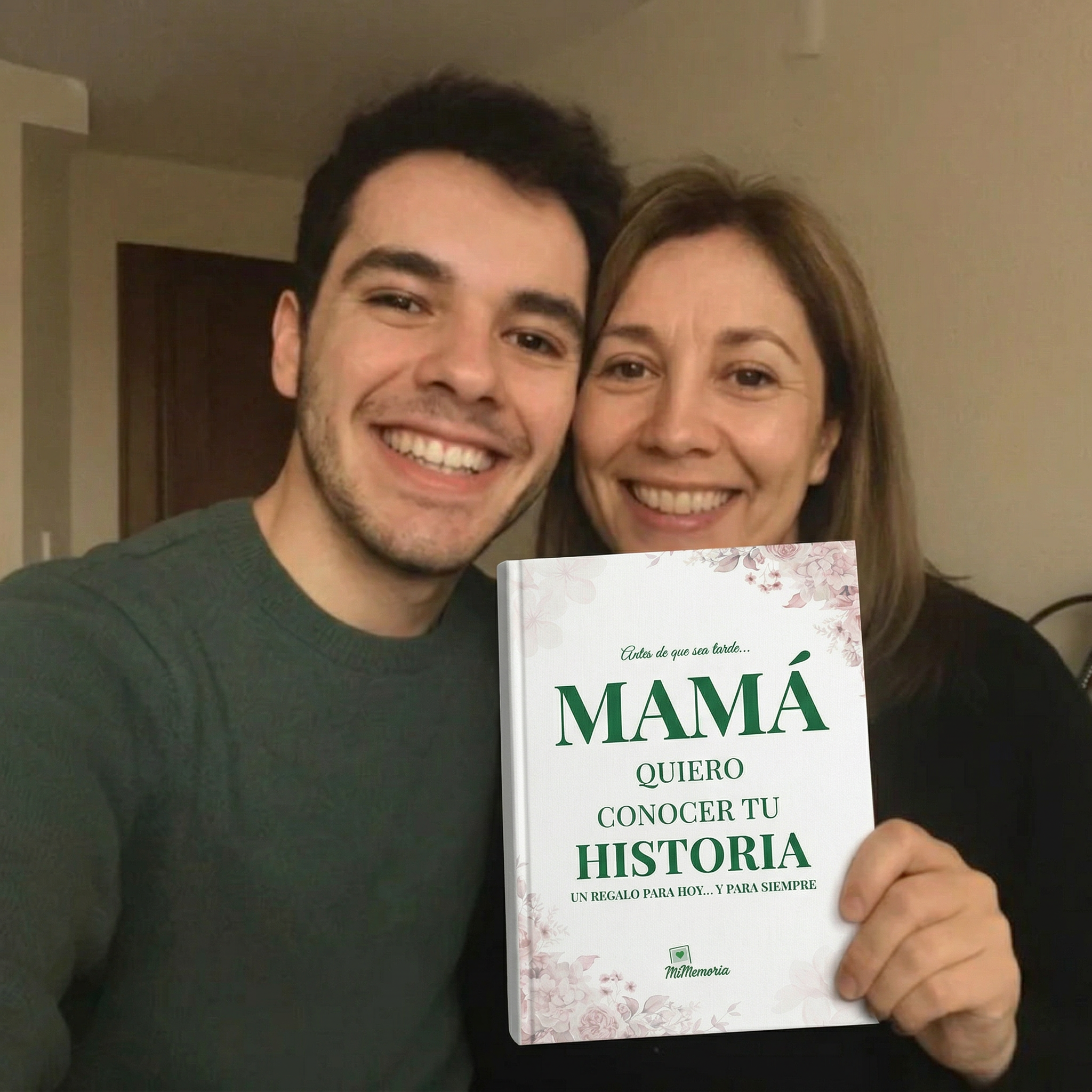 MiMemoria® Edición Legado | Mamá y Papá: Quiero Conocer Tu Historia – Libro Tapa Dura Premium