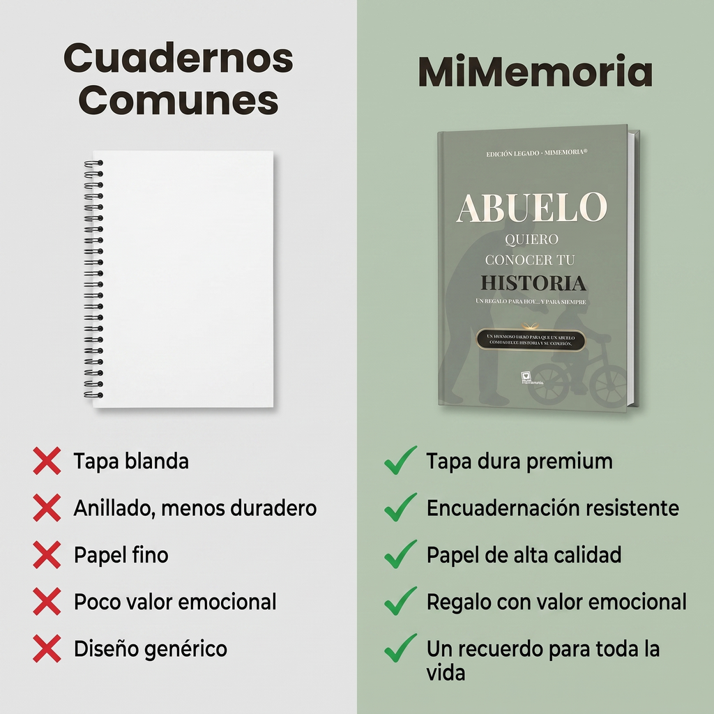Libro Quiero Conocer tu Historia | MiMemoria®