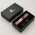 Pulsera Magnética de Cobre MiMemoria® Ajustable + Caja Premium